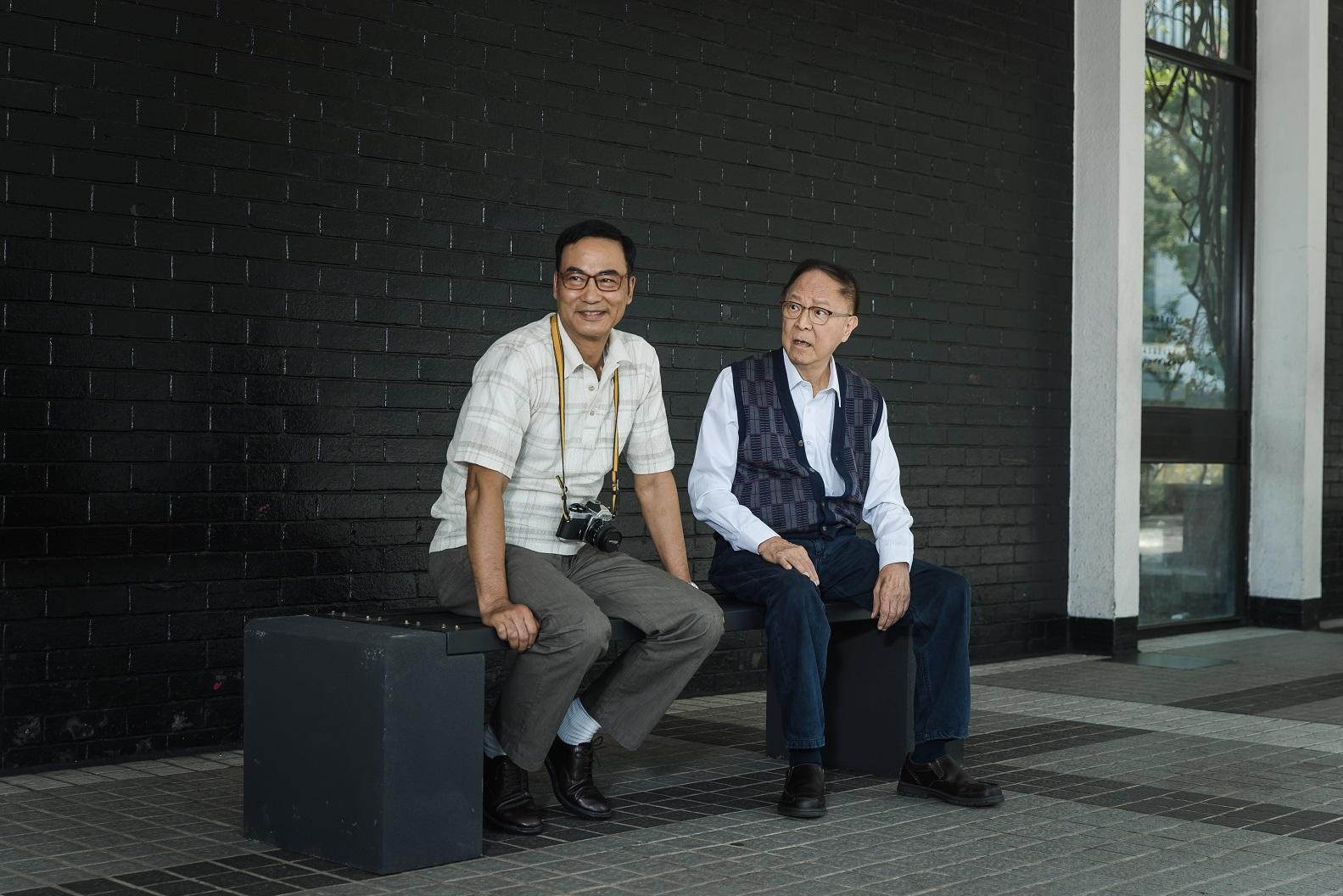 林嶺東邀請恩師鍾景輝和好友任達華參演《迷路》。