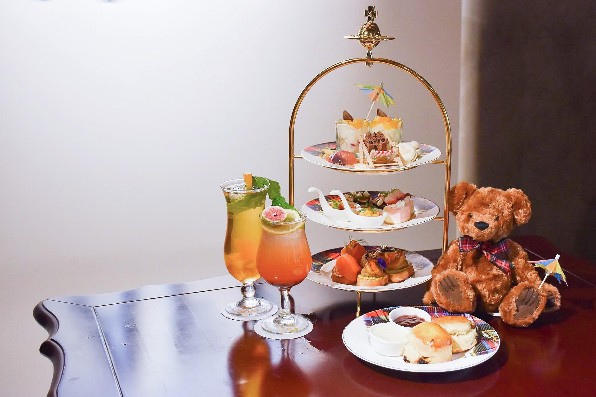 Vivienne Westwood Café「熊」抱沙灘英式下午茶