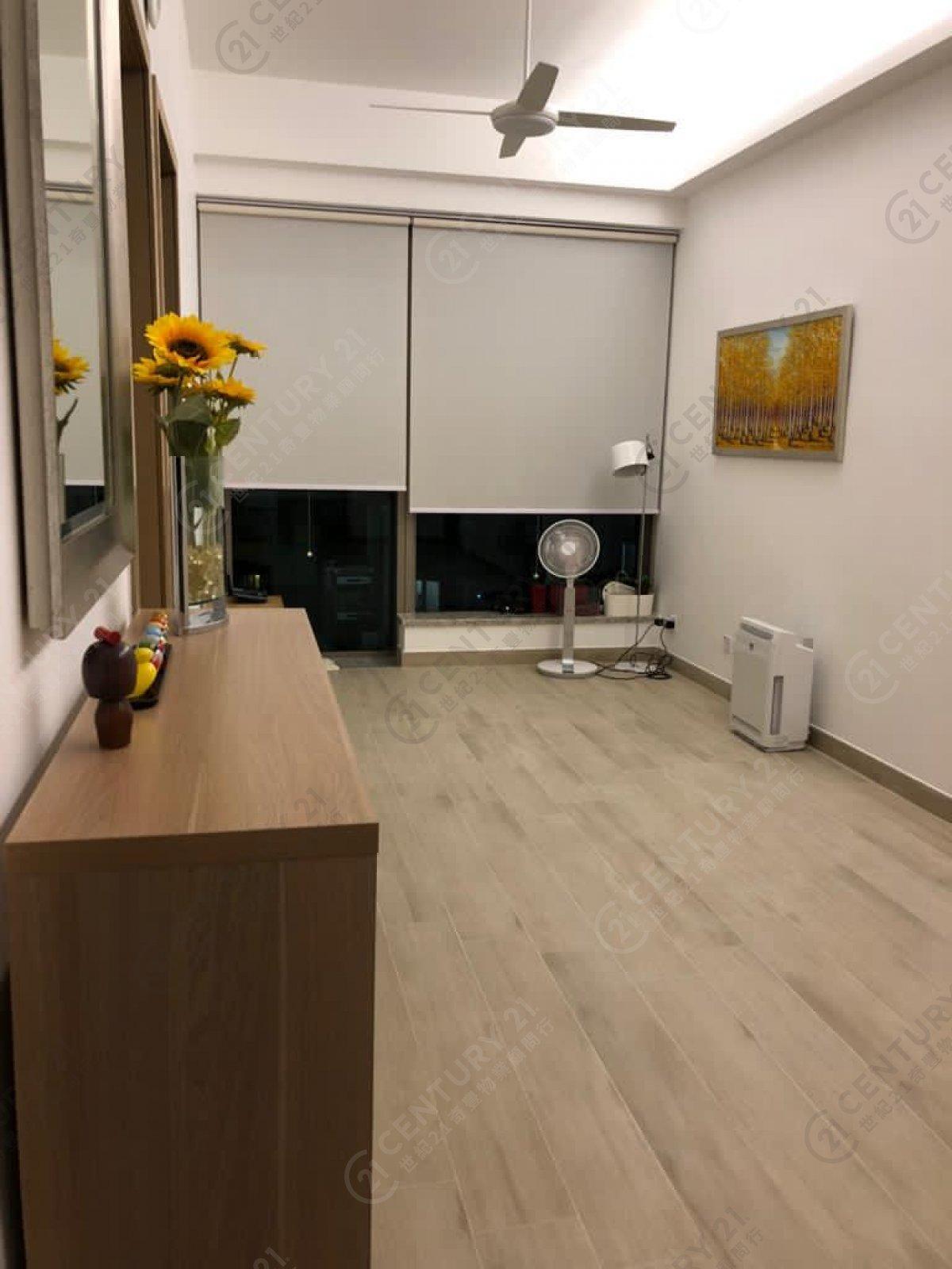 單位大廳以長方形開則,四正實用。(代理提供相片)