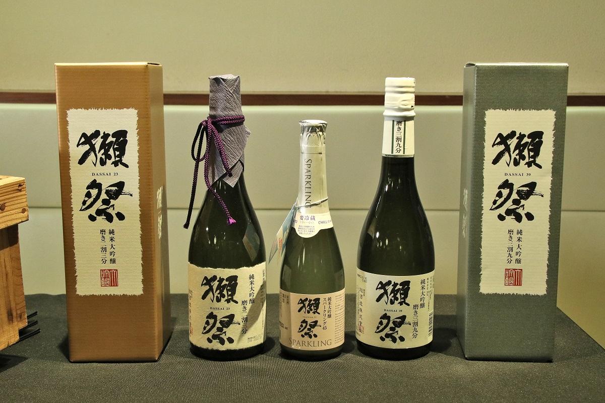 日本獺祭 Sake Tasting Flight ($128/三杯)