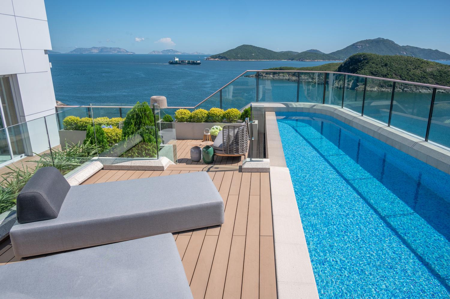 留在房間內已經可以盡覽南區海岸線和美景。