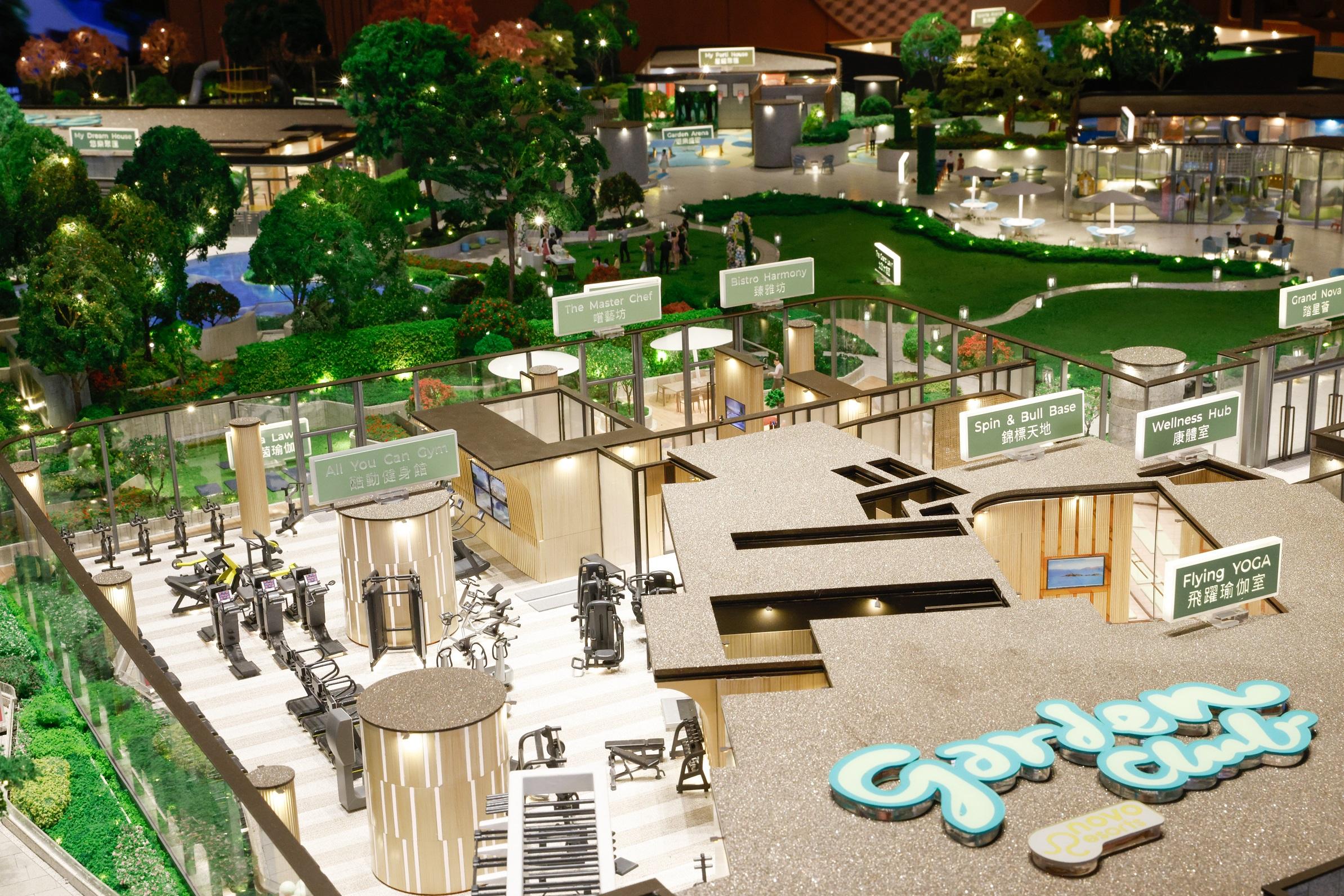 屯門新盤|多圖!NOVO LAND設40萬方呎會所 提供88項設施