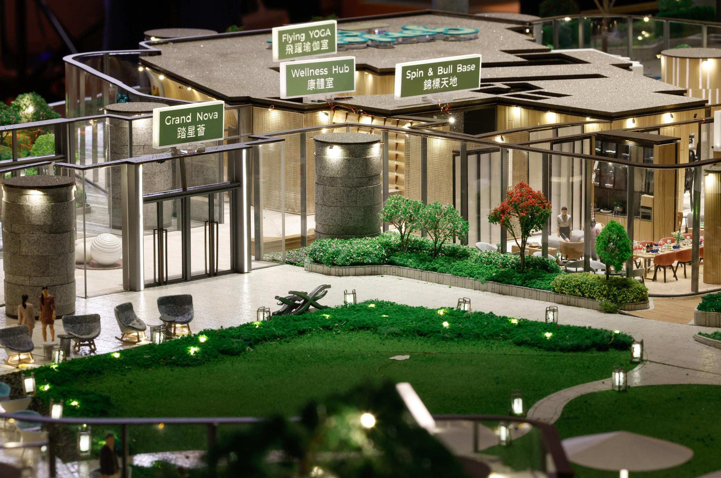 屯門新盤|多圖!NOVO LAND設40萬方呎會所 提供88項設施