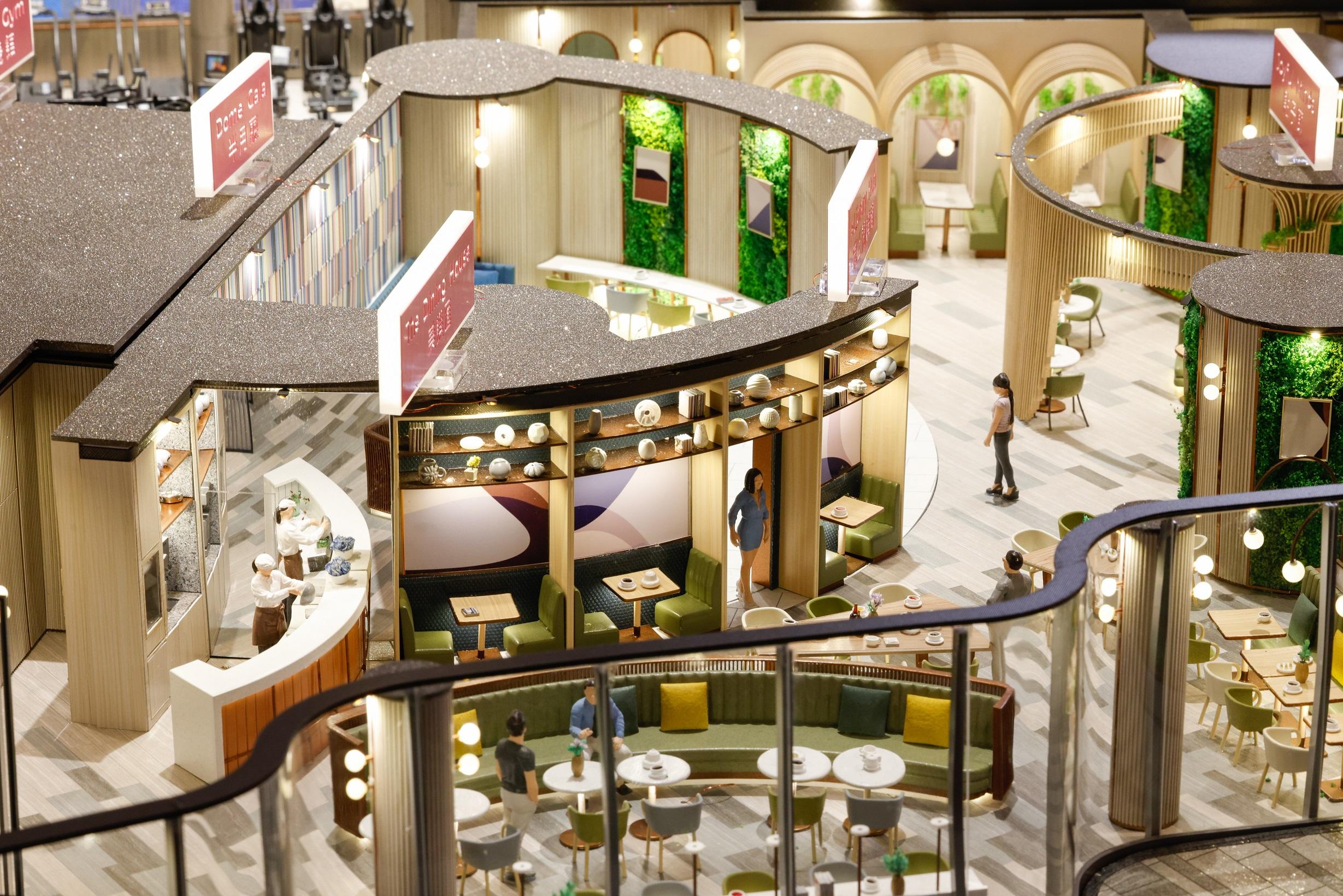 屯門新盤|多圖!NOVO LAND設40萬方呎會所 提供88項設施