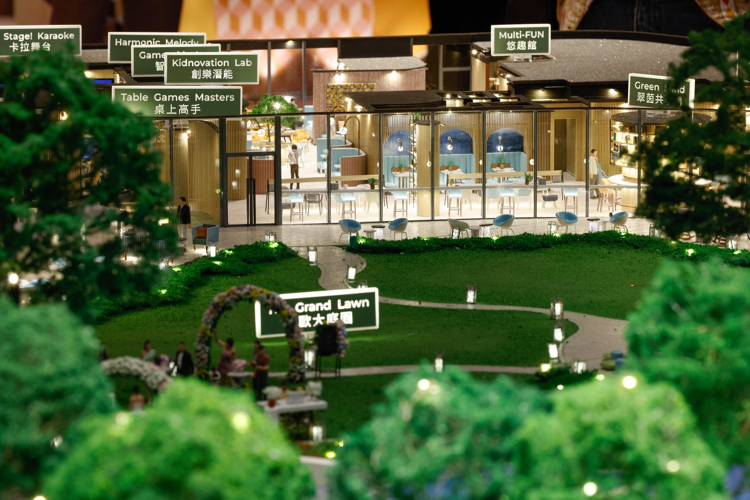 屯門新盤|多圖!NOVO LAND設40萬方呎會所 提供88項設施