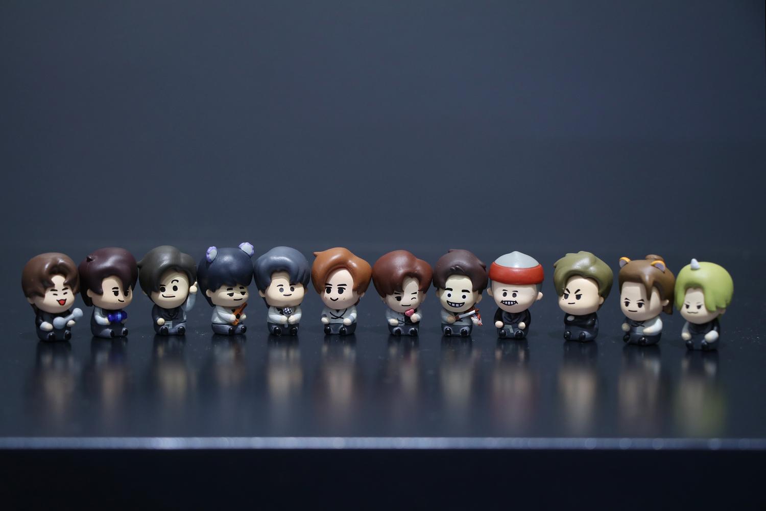 大家可以親手揀選喜愛的BABY MIRROR成員公仔。