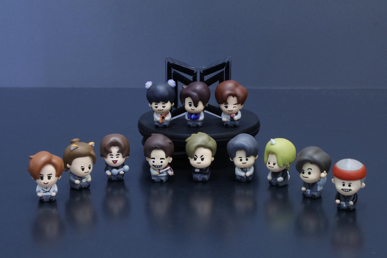 大家可以親手揀選喜愛的BABY MIRROR成員公仔。