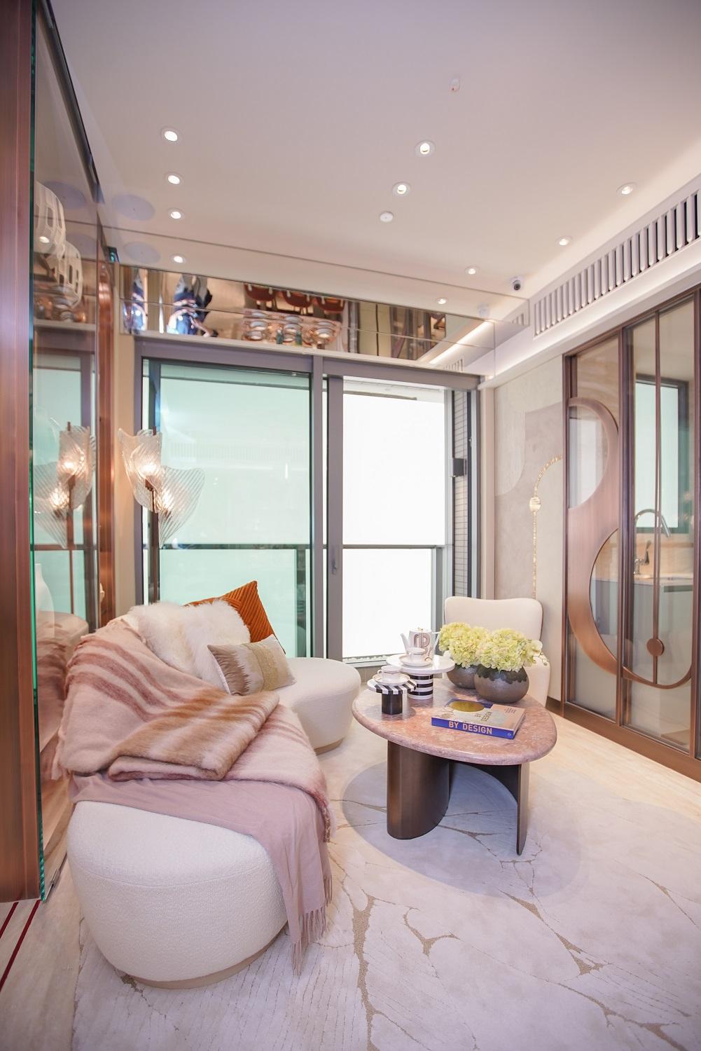 屯門新盤|NOVO LAND三房示位即睇!開放式廚房連玻璃趟門美觀實用