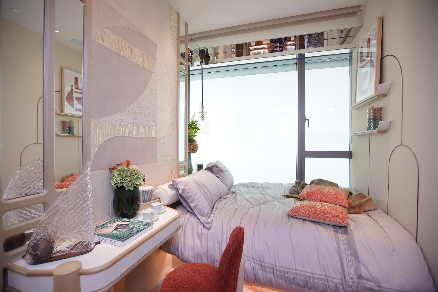 屯門新盤|NOVO LAND三房示位即睇!開放式廚房連玻璃趟門美觀實用