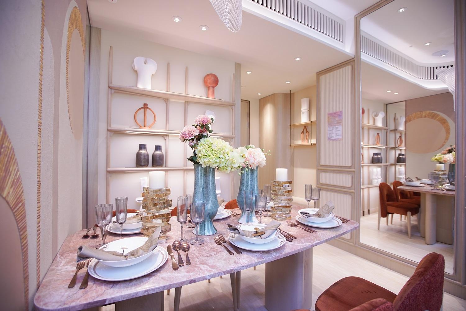 屯門新盤|NOVO LAND三房示位即睇!開放式廚房連玻璃趟門美觀實用