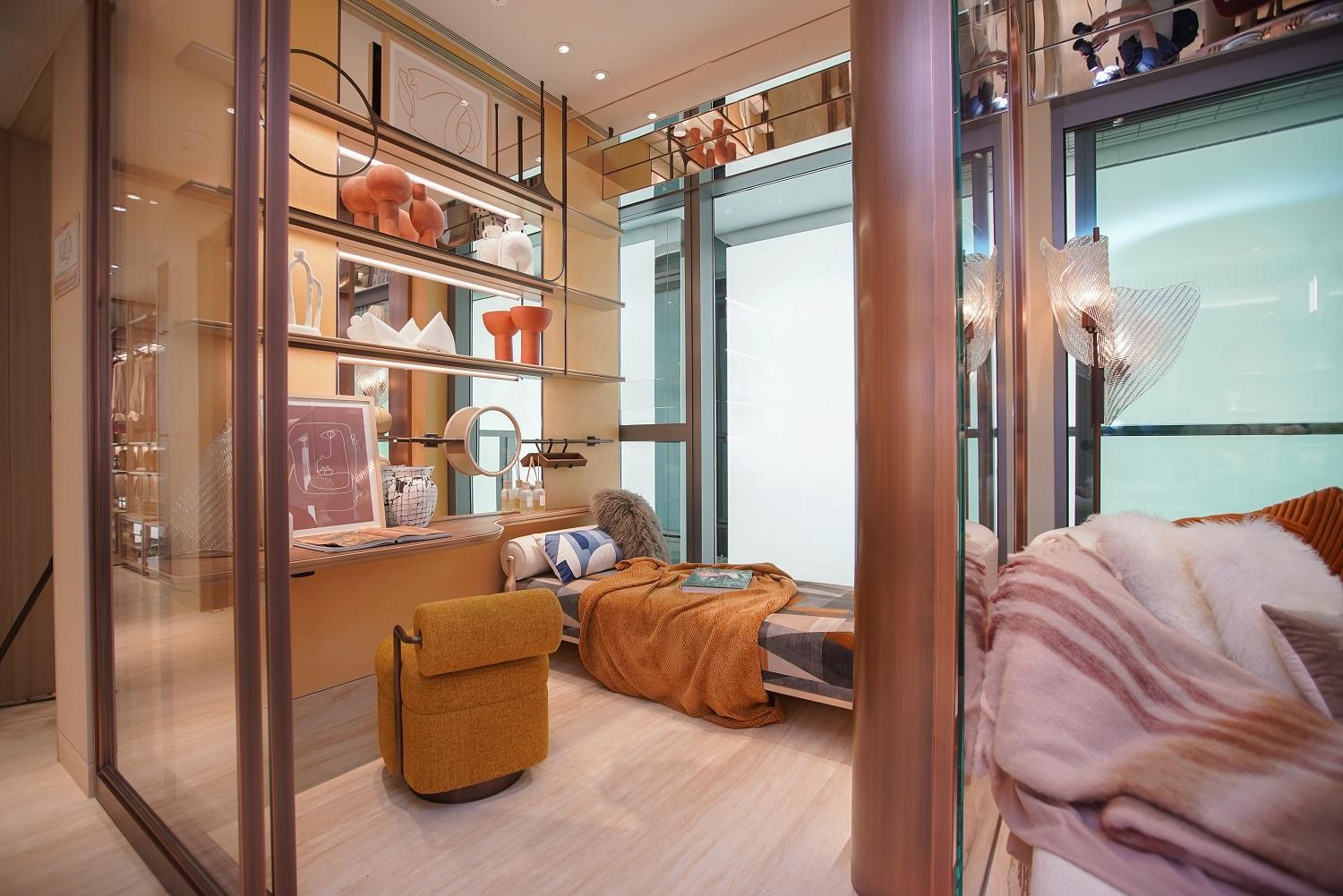 屯門新盤|NOVO LAND三房示位即睇!開放式廚房連玻璃趟門美觀實用