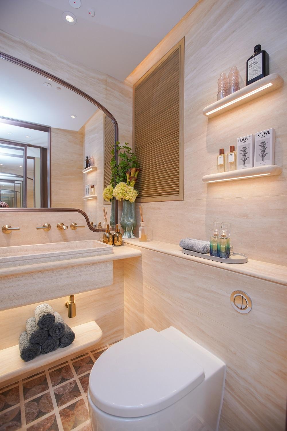 屯門新盤|NOVO LAND三房示位即睇!開放式廚房連玻璃趟門美觀實用