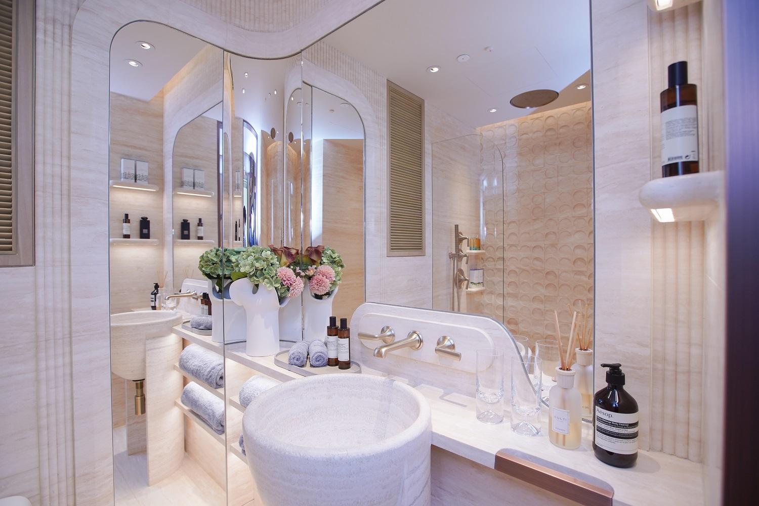 屯門新盤|NOVO LAND三房示位即睇!開放式廚房連玻璃趟門美觀實用