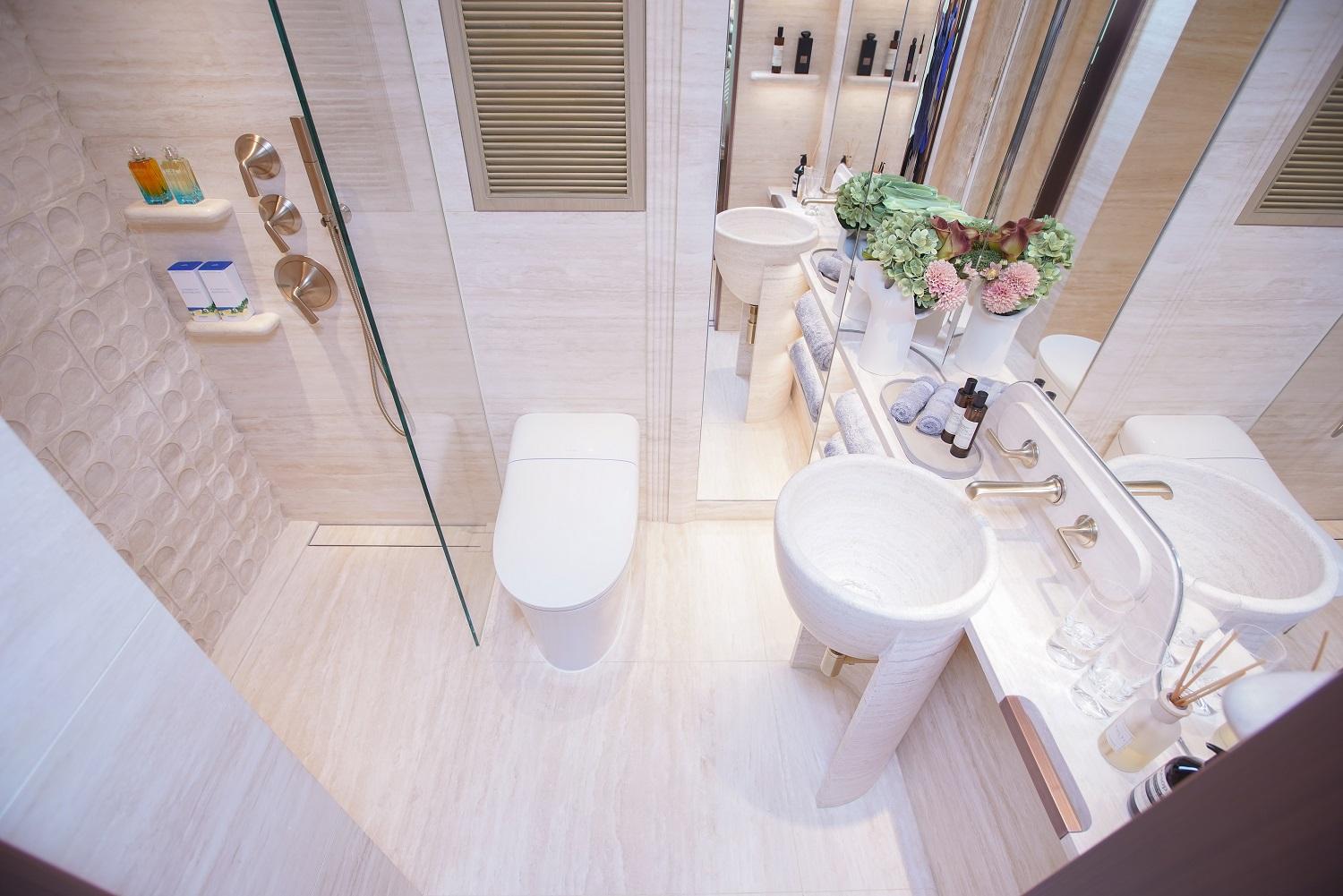 屯門新盤|NOVO LAND三房示位即睇!開放式廚房連玻璃趟門美觀實用