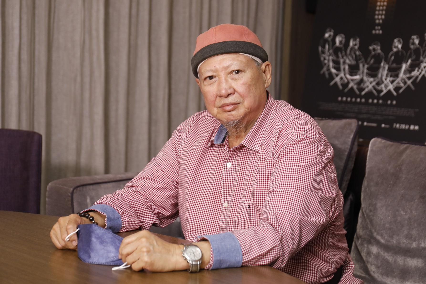 充滿霸氣的洪金寶被孫兒投訴太惡。(林俊源攝)