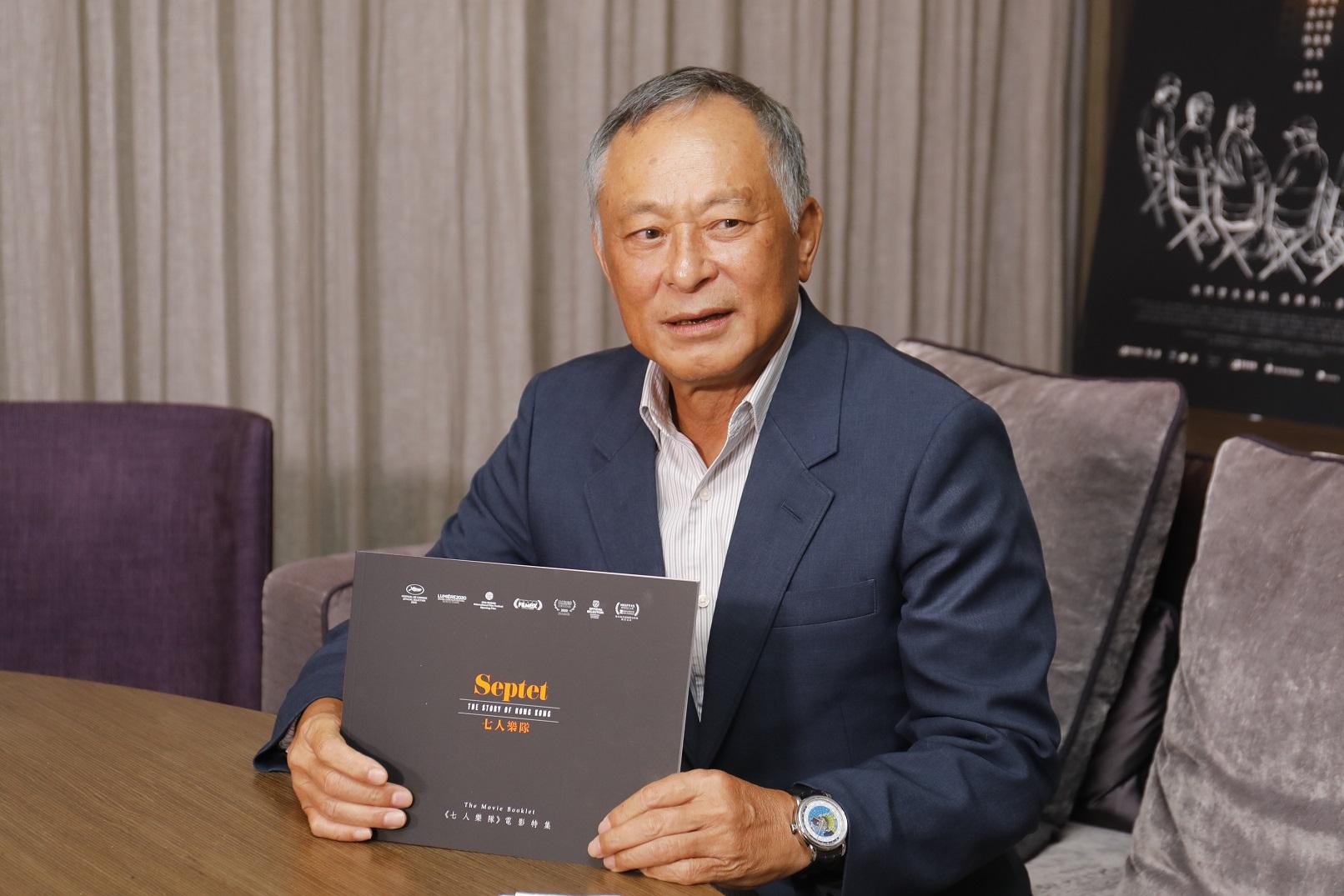 杜Sir發起拍《七人樂隊》,向菲林電影致敬。(林俊源攝)