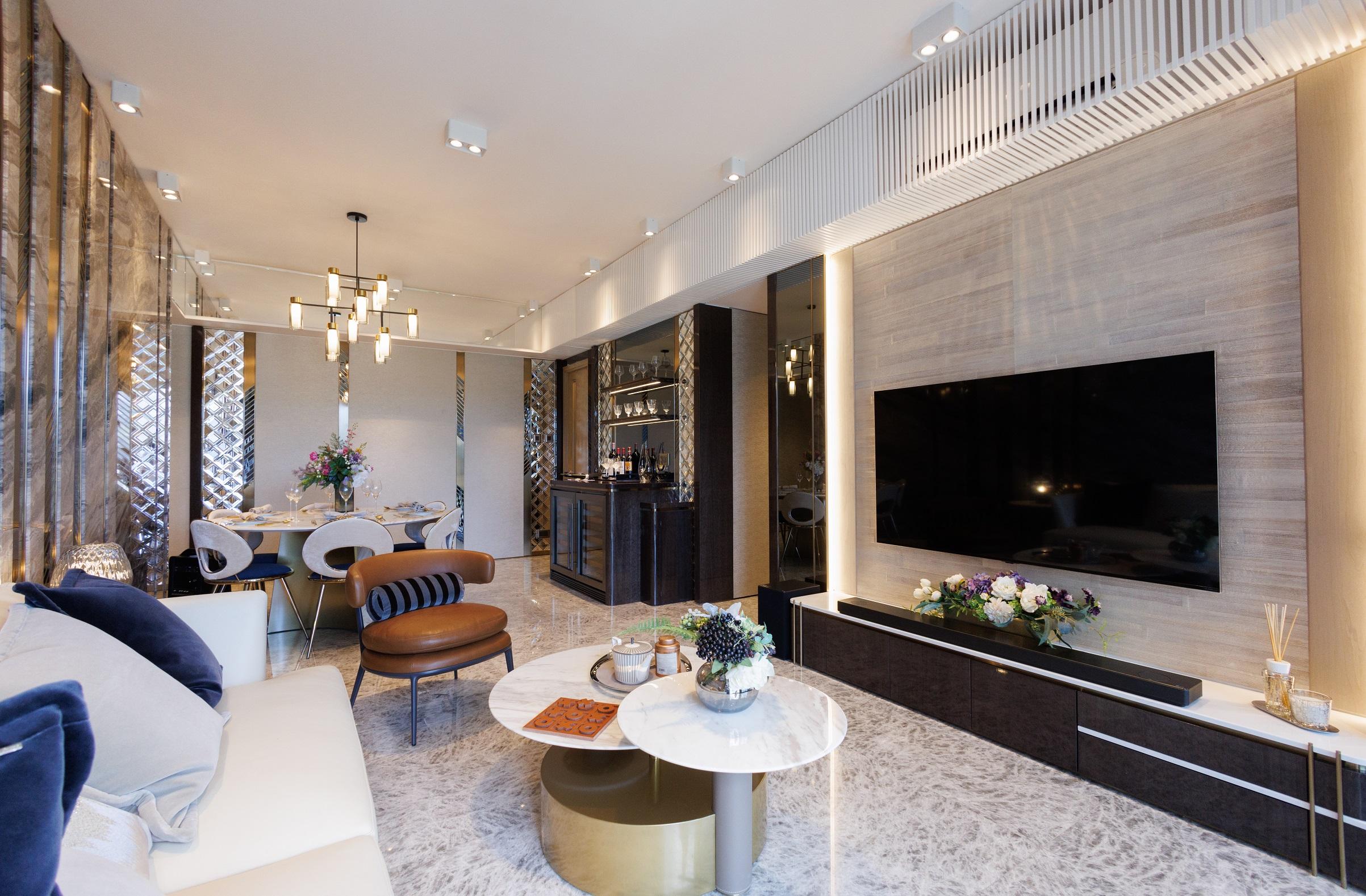 豪宅新盤|沙田名日.九肚山四房現樓示位 客廳設特大觀景露台