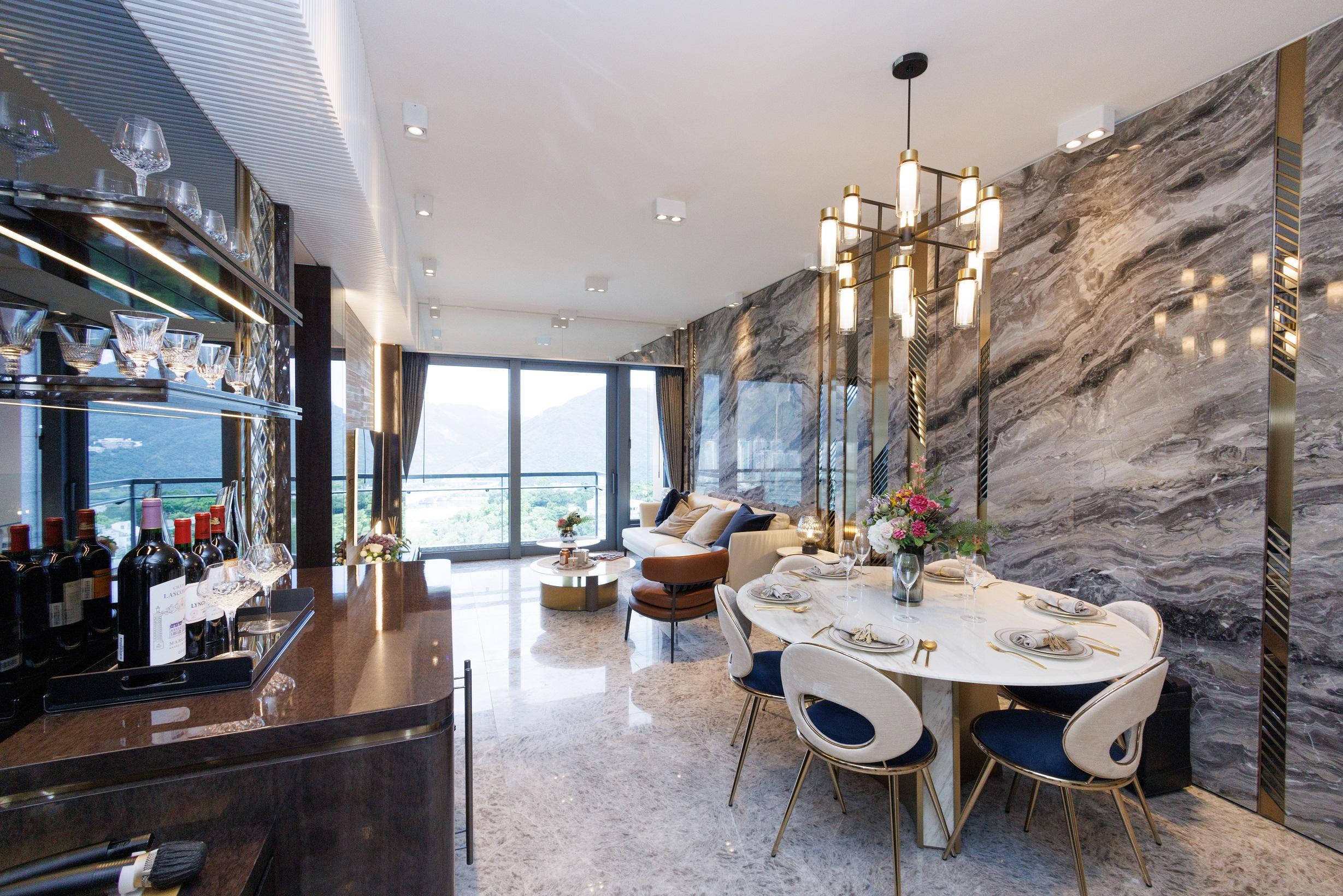 豪宅新盤|沙田名日.九肚山四房現樓示位 客廳設特大觀景露台