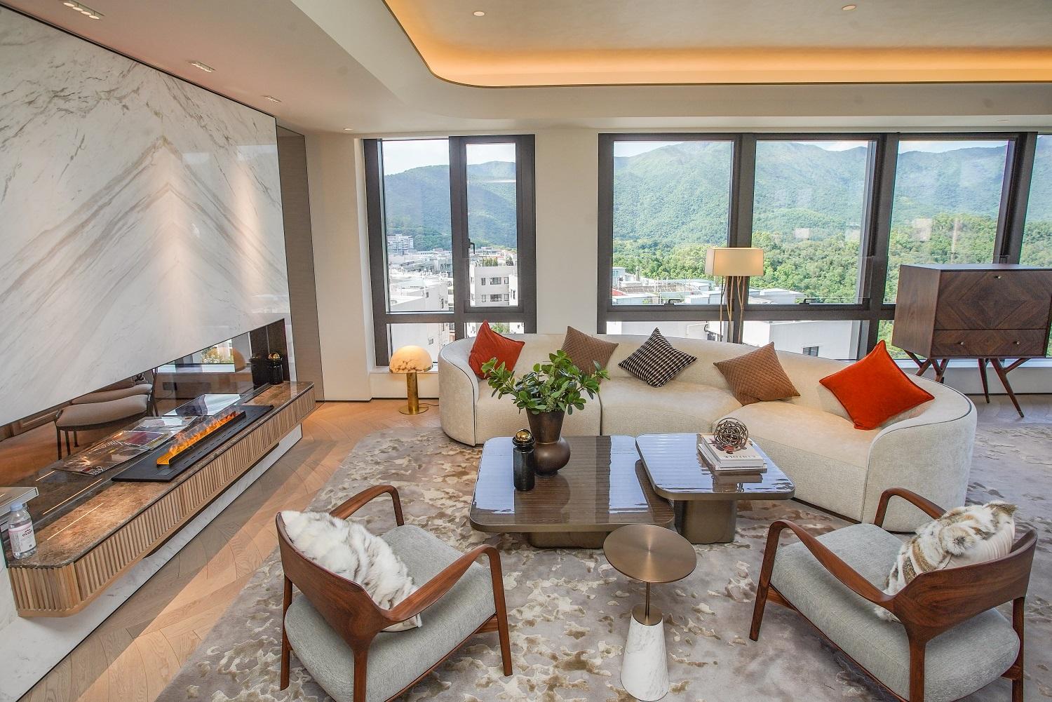 豪宅新盤|大埔林海山城現樓示位 頂層特色戶飽覽山景及雙重海景