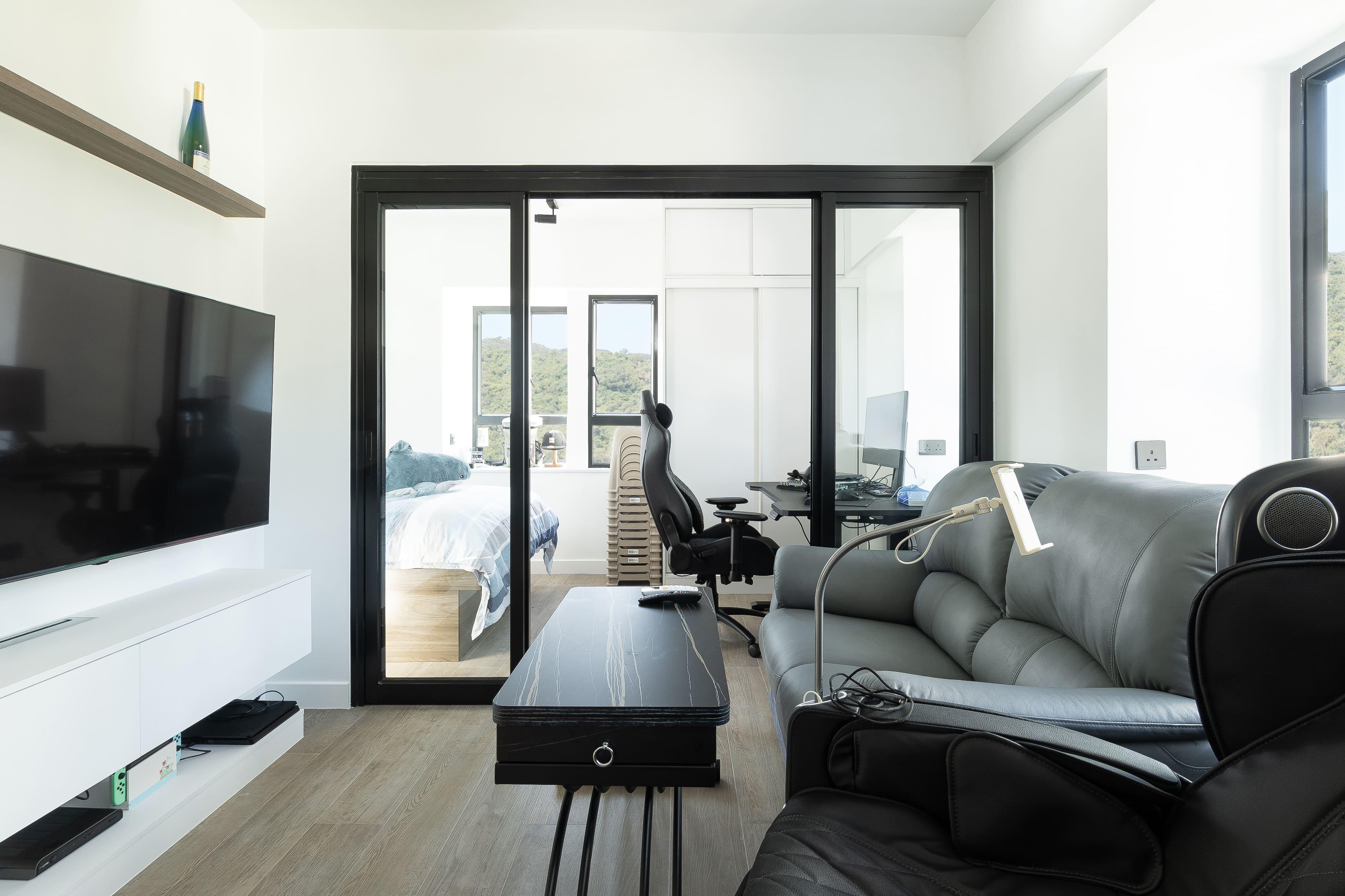 選擇全幅玻璃做間隔,令視野更加通透