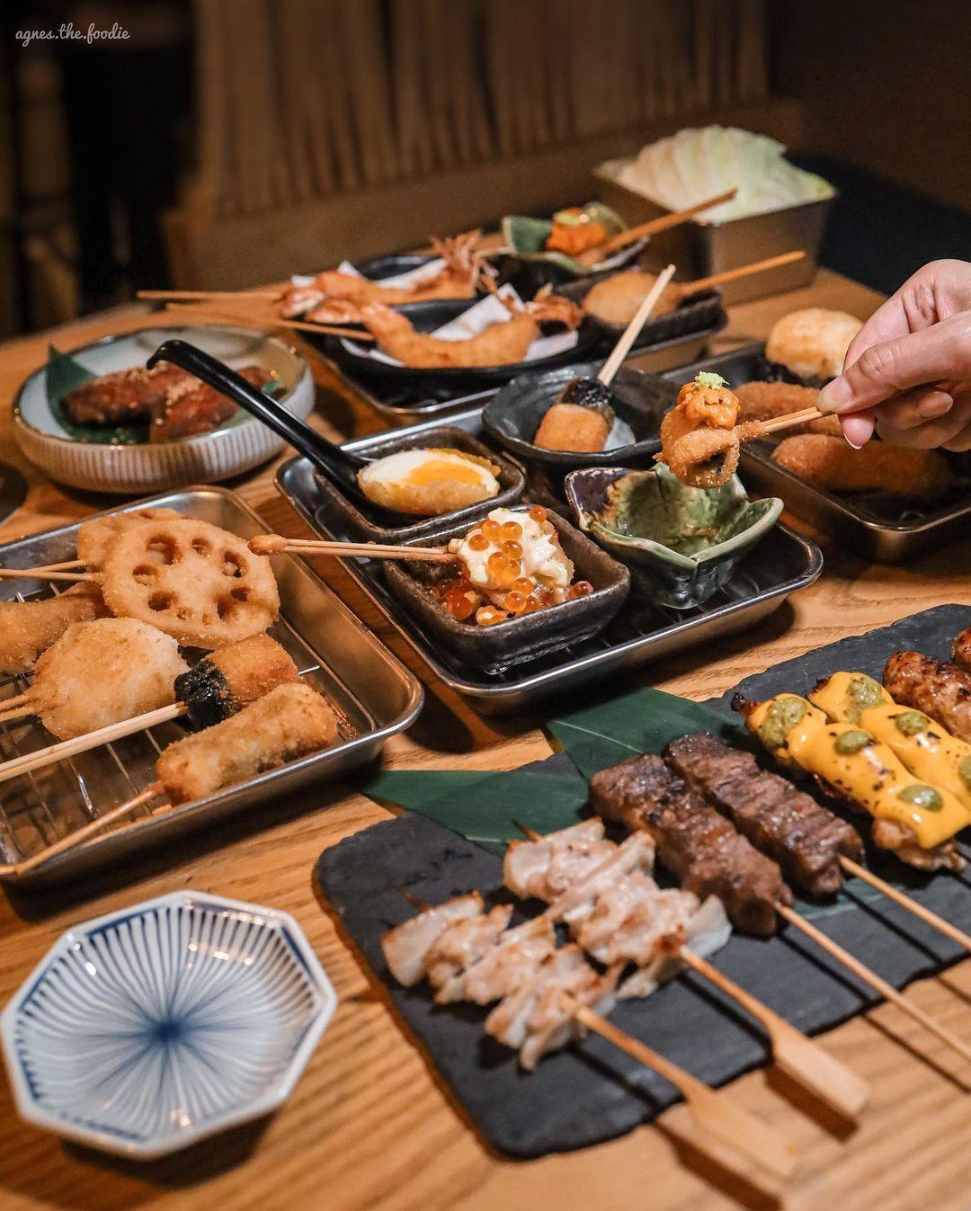 串揚是日本人的平民美食。(網絡來源:agnes.the.foodie@IG)