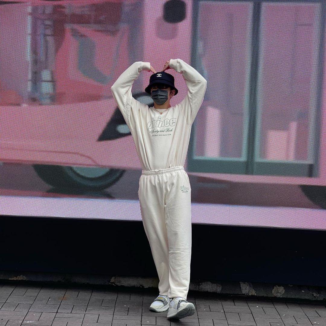 Anson Lo日前都去了「教主碼頭」打卡!