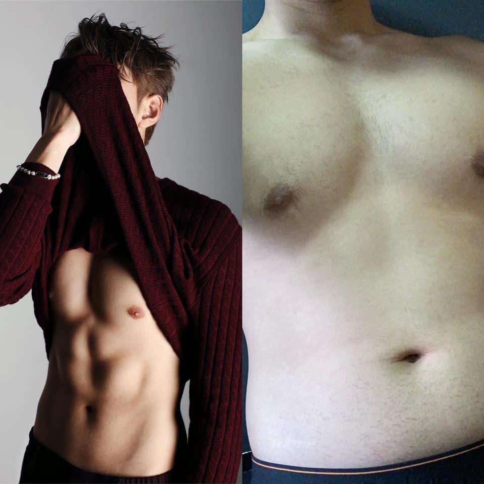 Jeffrey為了操肌,無論多晚多累凌晨都跑健身房鍛煉。