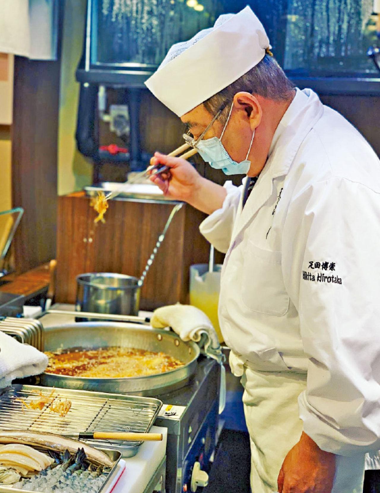 火上加油 ——「鵜舞」天婦羅與燒鳥