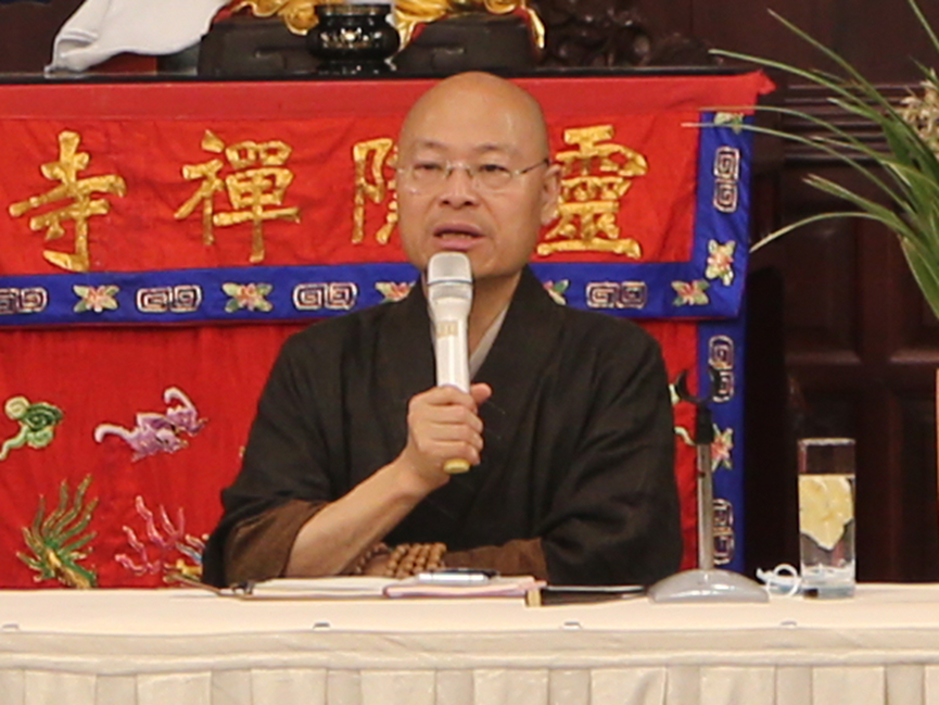 杭州靈隱召開僧眾大會,強調要從玄奘寺供奉日軍戰犯事件中吸取教訓,全面從嚴治教。(互聯網)