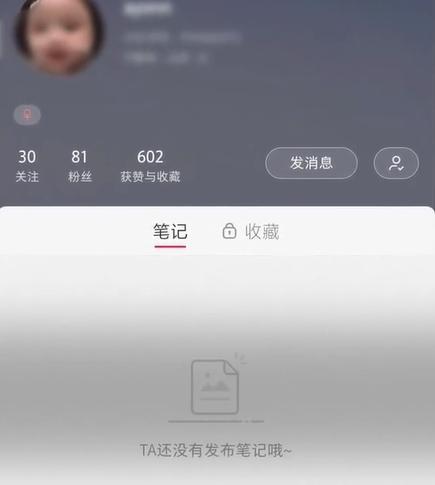 涉事美容博主的小紅書帳號已清空內容。(互聯網)