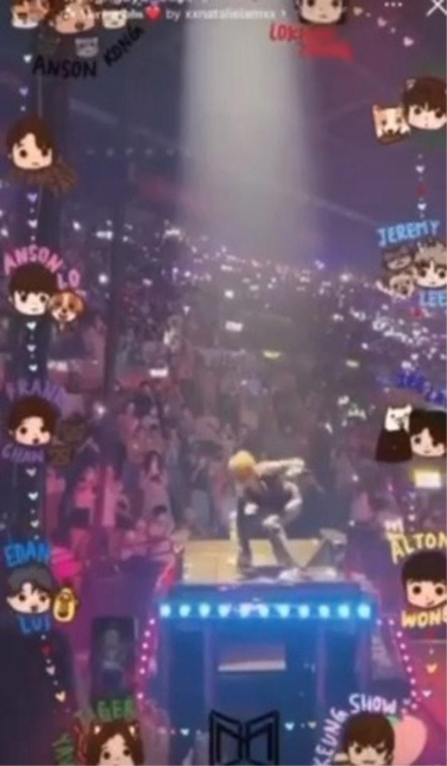 網上有人拍到AK失平衡的一刻。