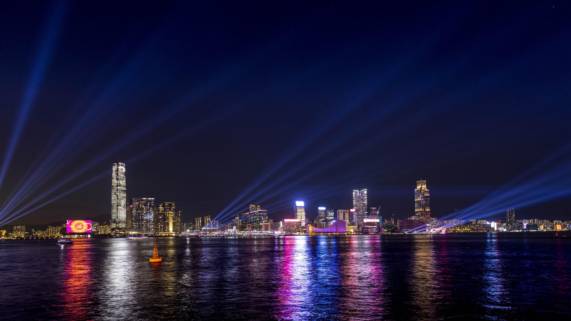 回歸25周年|今晚「維港光影匯演」如期舉行