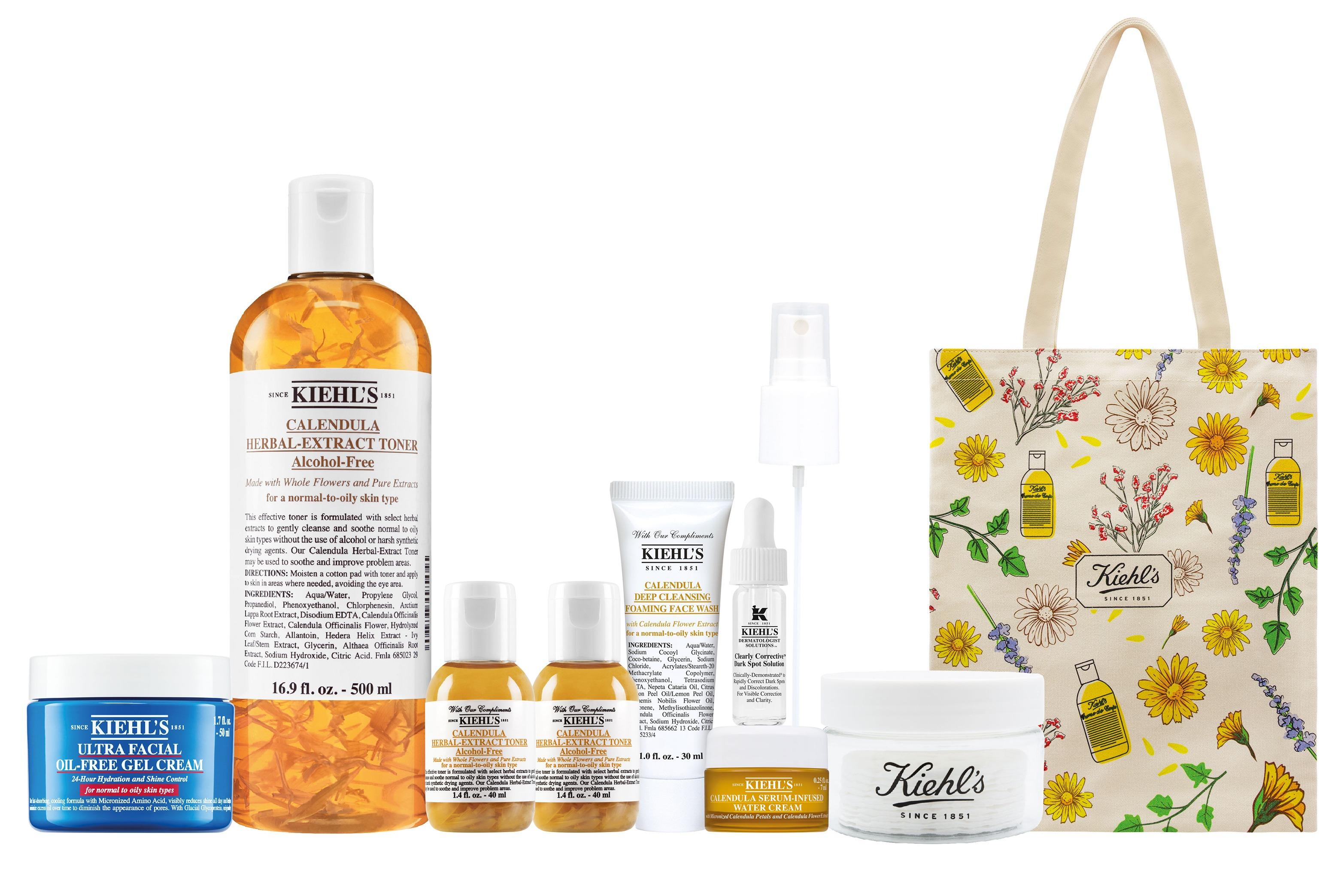 KIEHL'S SINCE 1851 金盞花及特效清爽保濕套裝 $875 ($1,448)