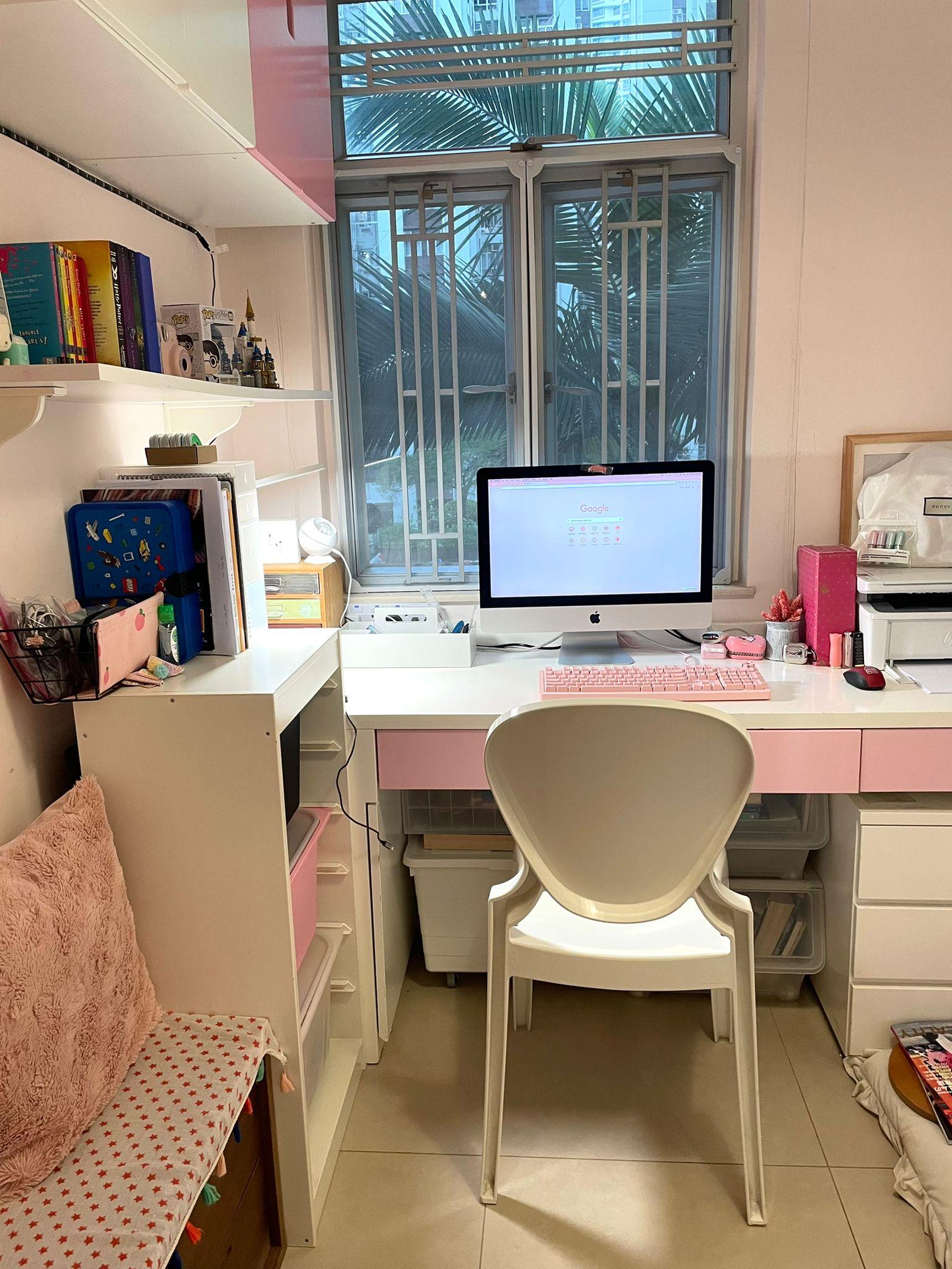 其中一個睡房望清靜內園景致。(代理提供相片)