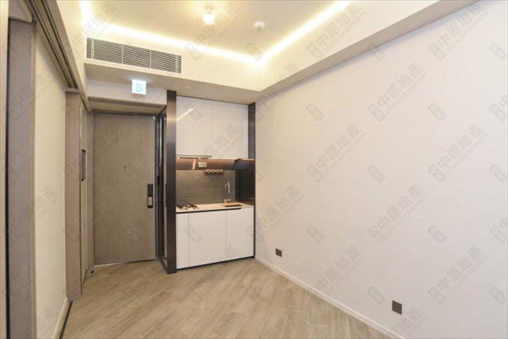 單位間隔為一房戶,採開放式廚房設計。(代理提供相片)