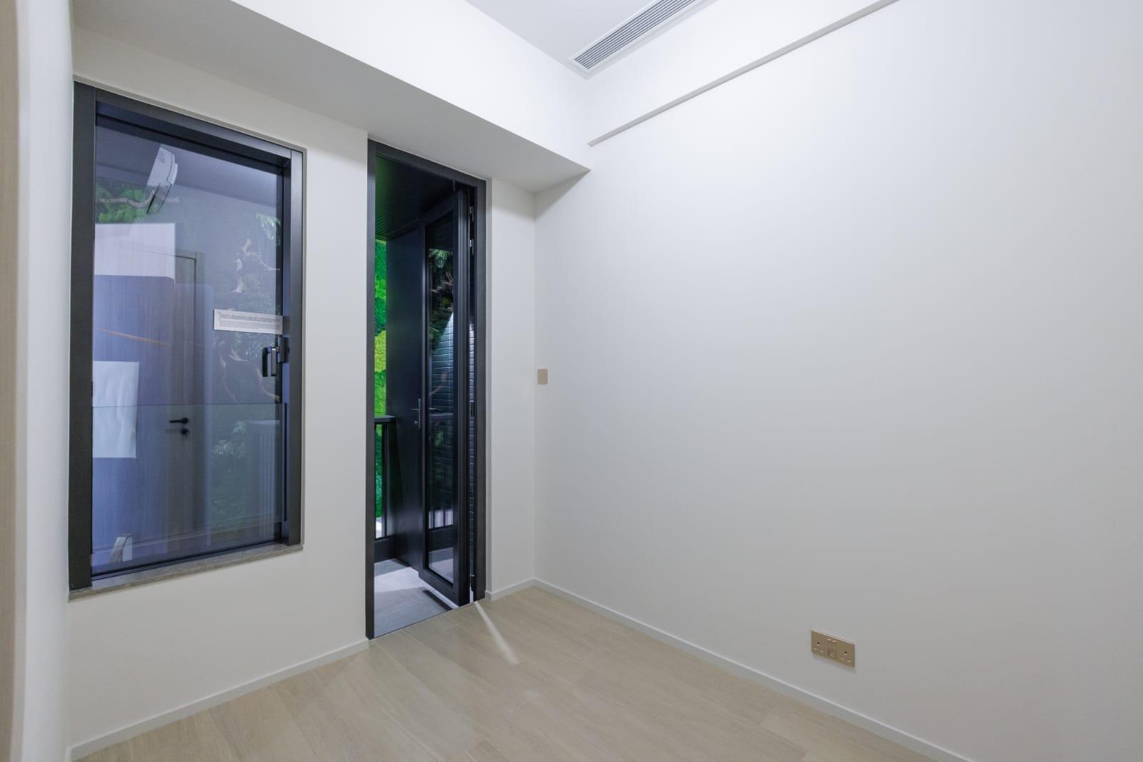 睡房附設工作平台。(蘇文傑攝)