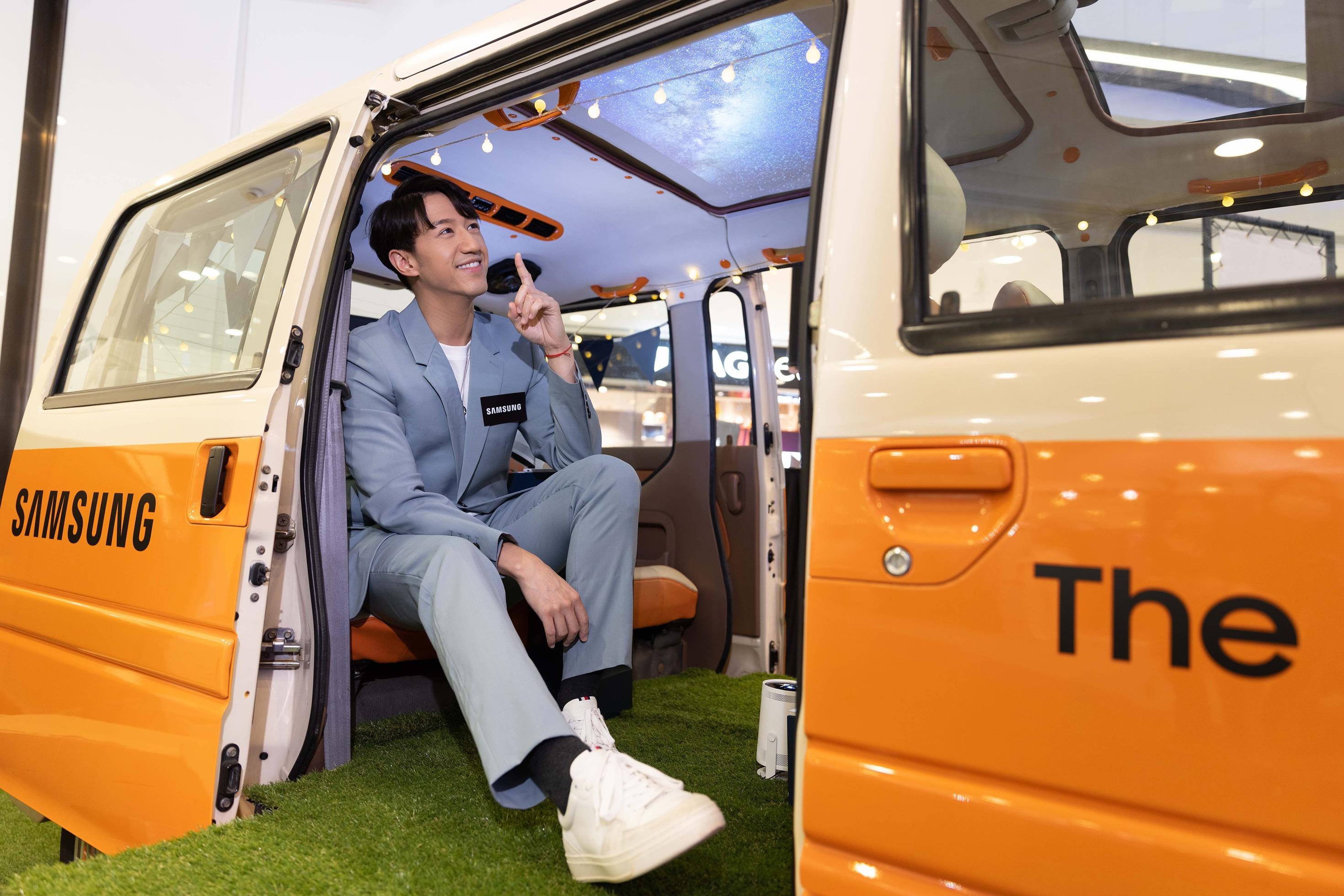 The Freestyle氣氛燈模式可製造星空畫面。