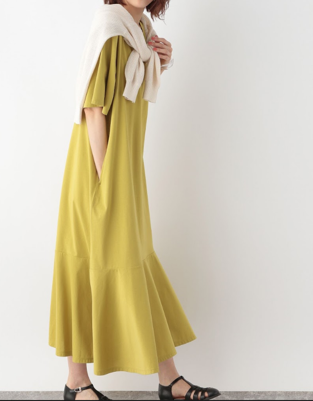 魚尾短袖連身裙 $349 優惠價$99 (72% OFF)