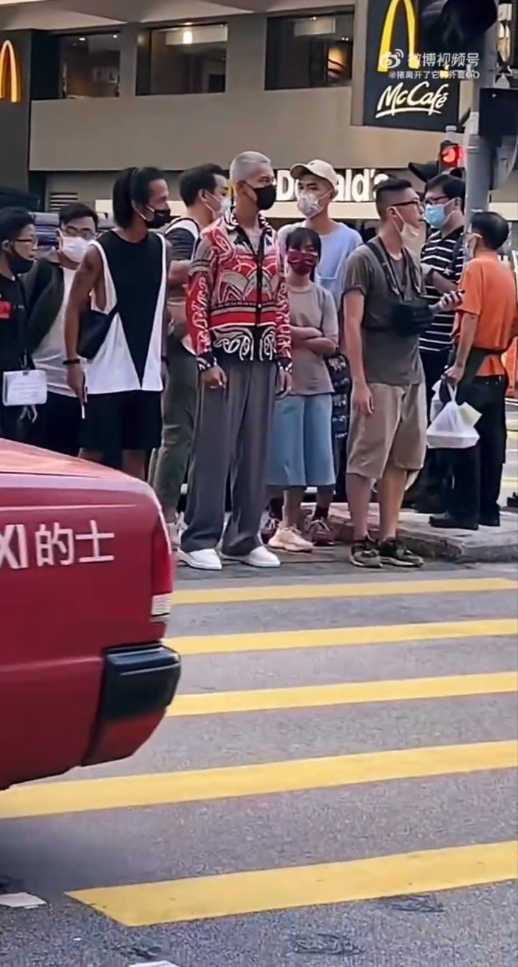 陳偉霆在港拍攝林超賢的新戲《爆裂點》。