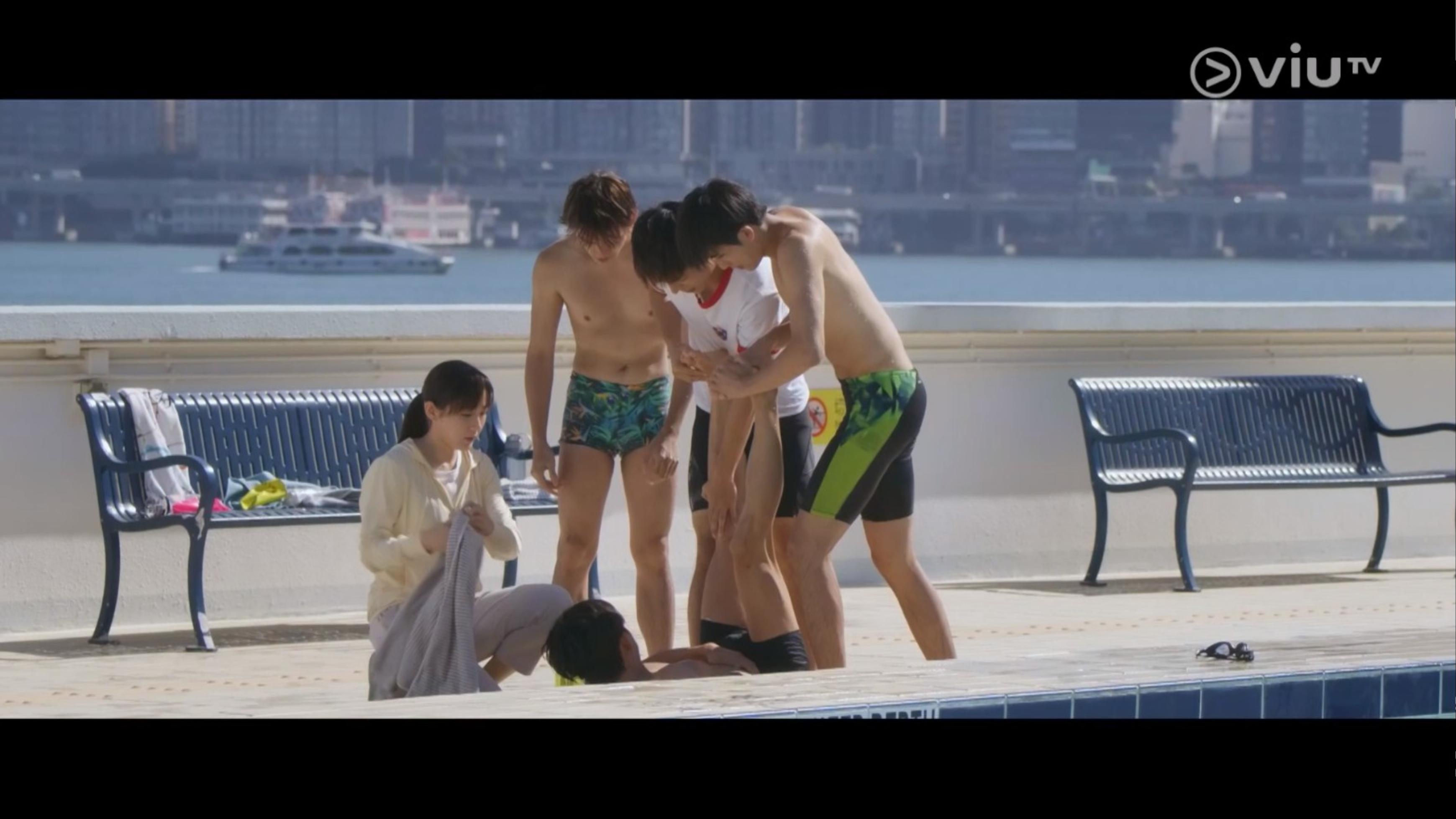 位於黃埔的大環山游泳池。