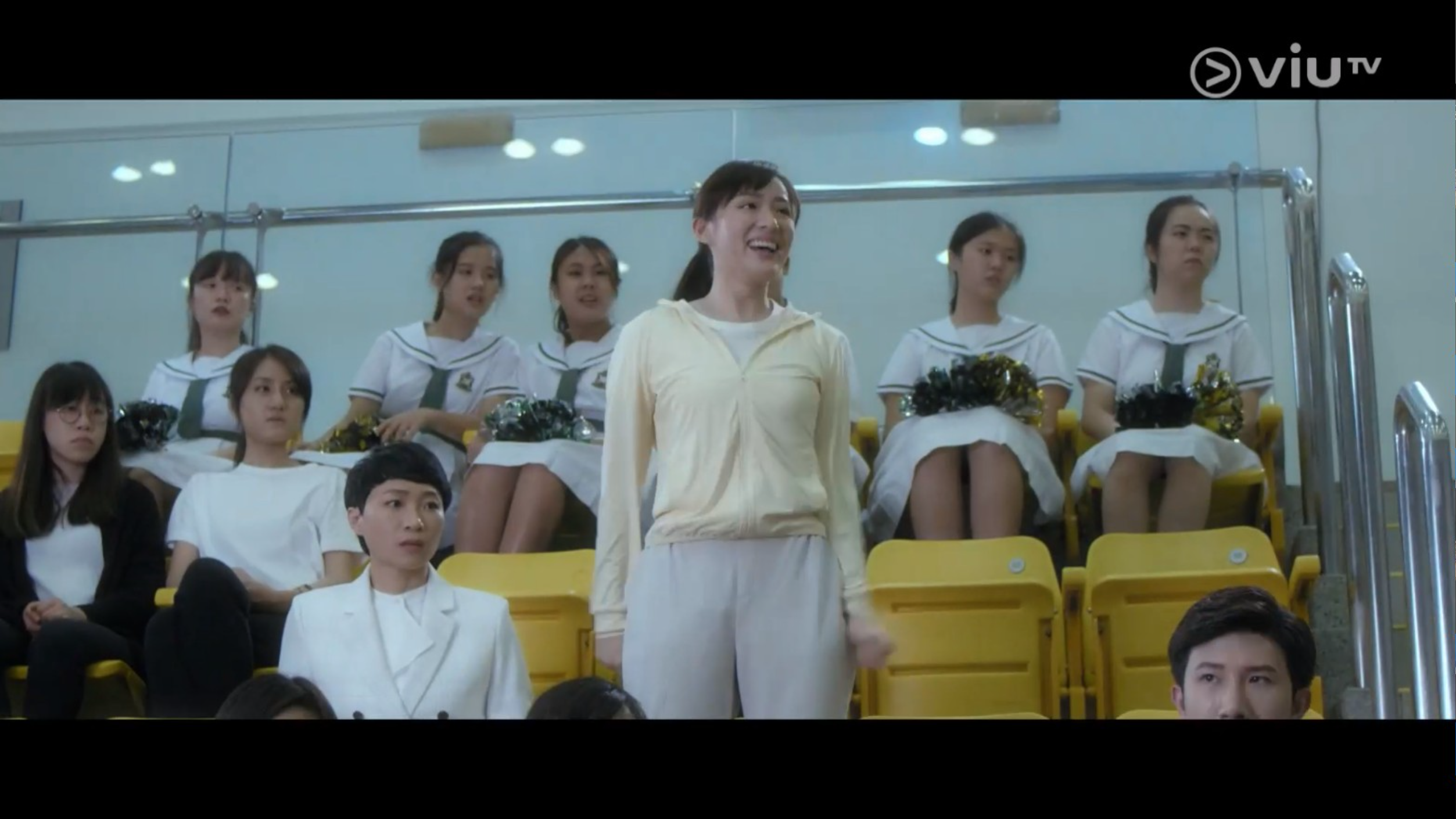 原本非常有氣勢的校長霸氣盡失。