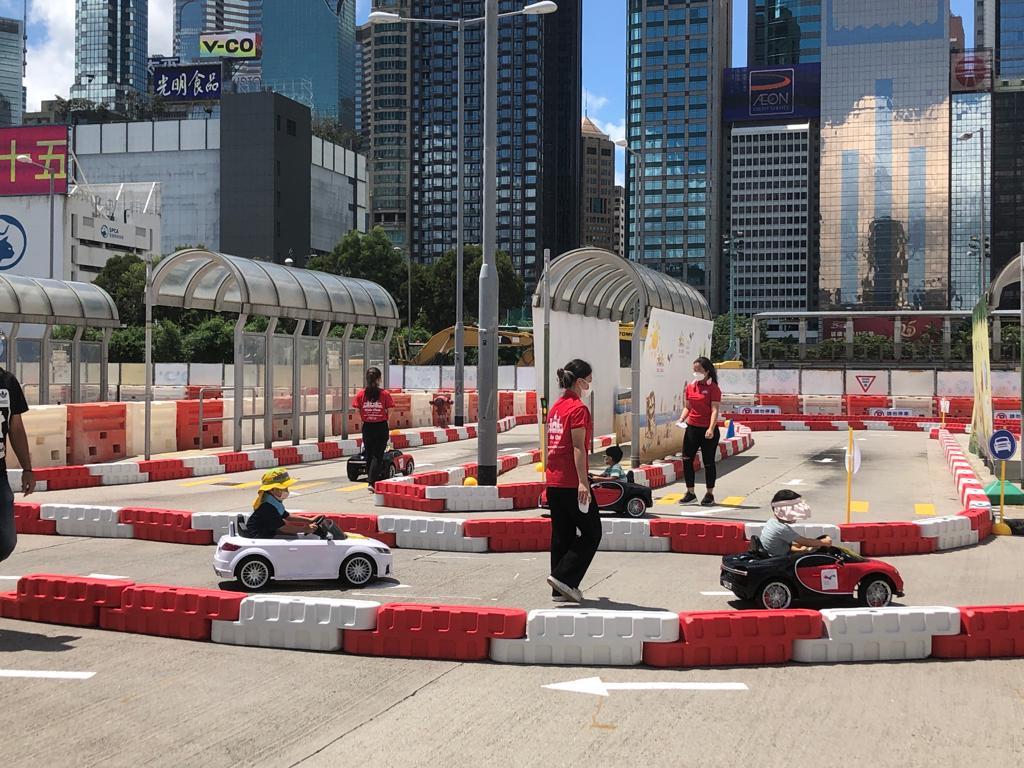 灣仔「HarbourChill海濱休閒站」提供「維港兒童自駕遊」活動。