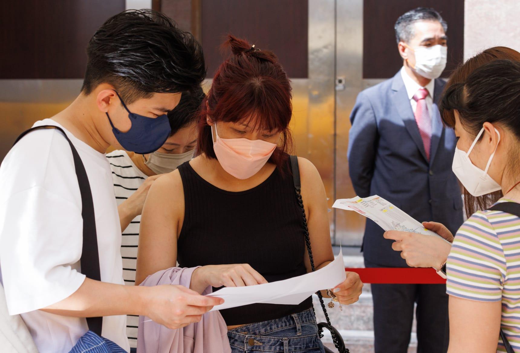 將軍澳日出康城凱柏峰II 的買家有不少為一期向隅客,並以用家為主。(蘇文傑攝)