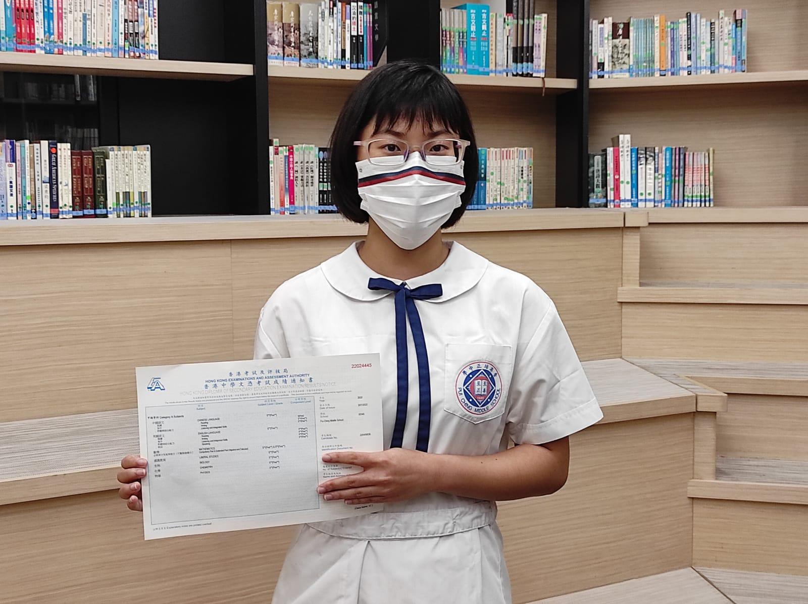 超級狀元焦采溢。(李朗僑攝)