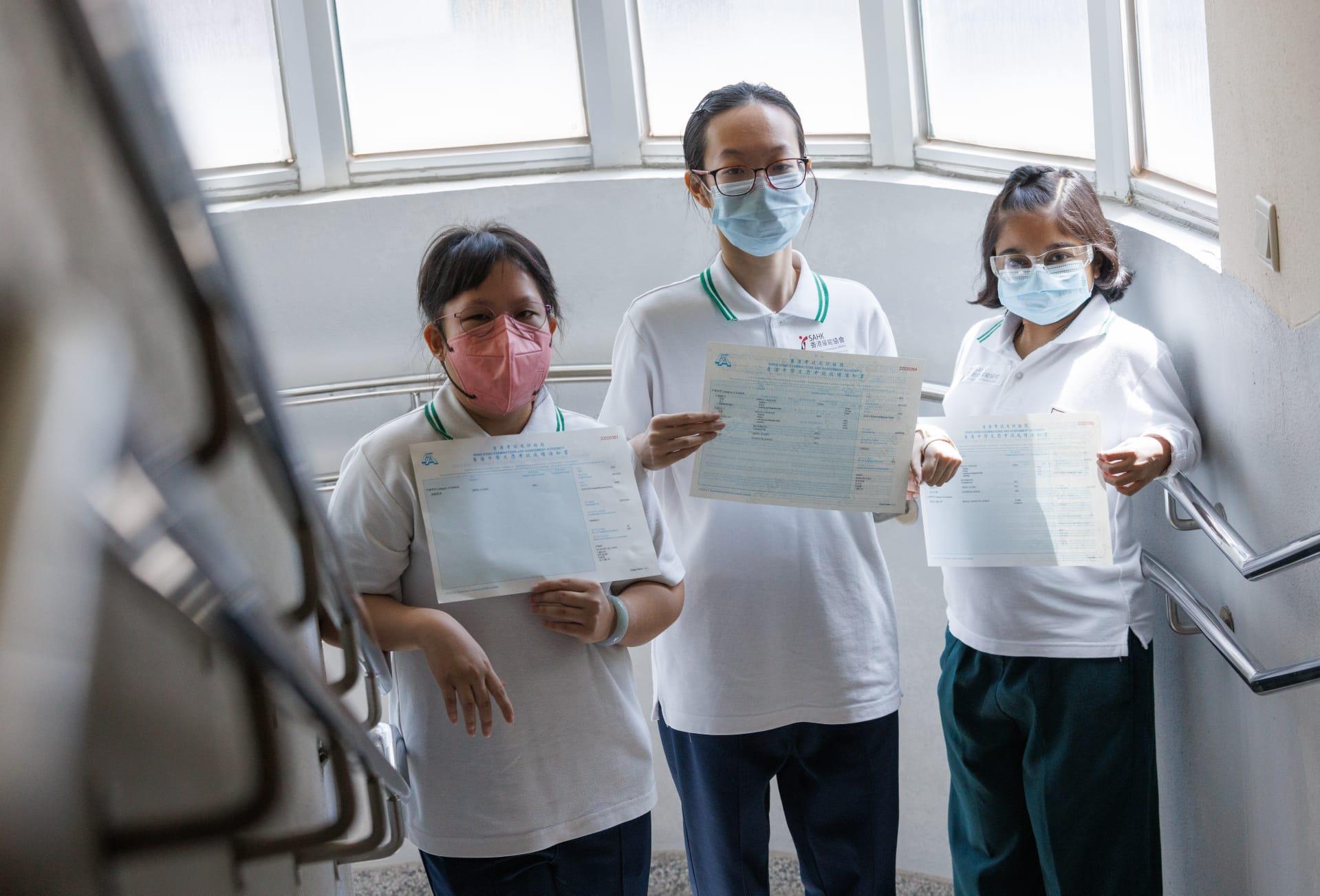 DSE放榜|殘疾考生克服挑戰 慢性腎衰竭女生邊備試邊洗腎