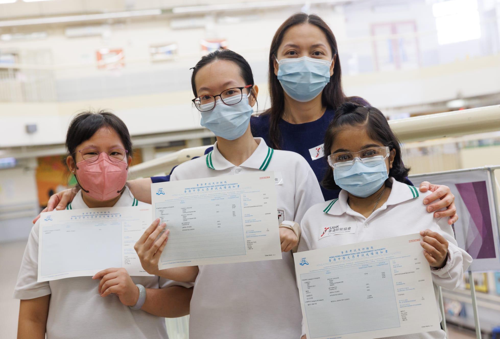 DSE放榜|殘疾考生克服挑戰 慢性腎衰竭女生邊備試邊洗腎