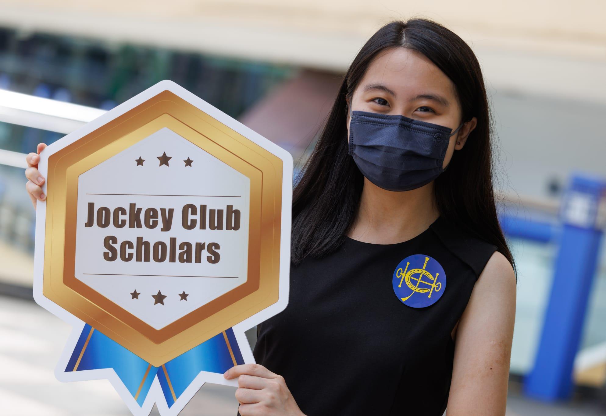 2022香港賽馬會獎學金得獎者麥筠諾。(蘇文傑攝)