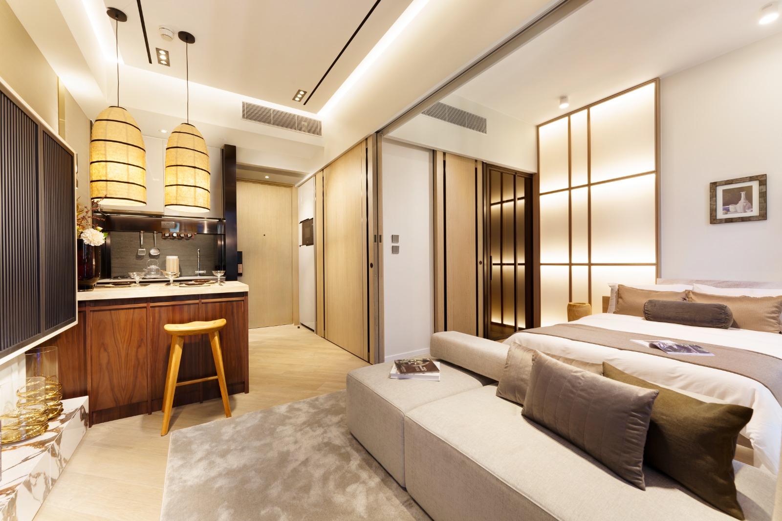 啟德新盤|THE HENLEY特設5款示範單位 一房採現代日式設計風格