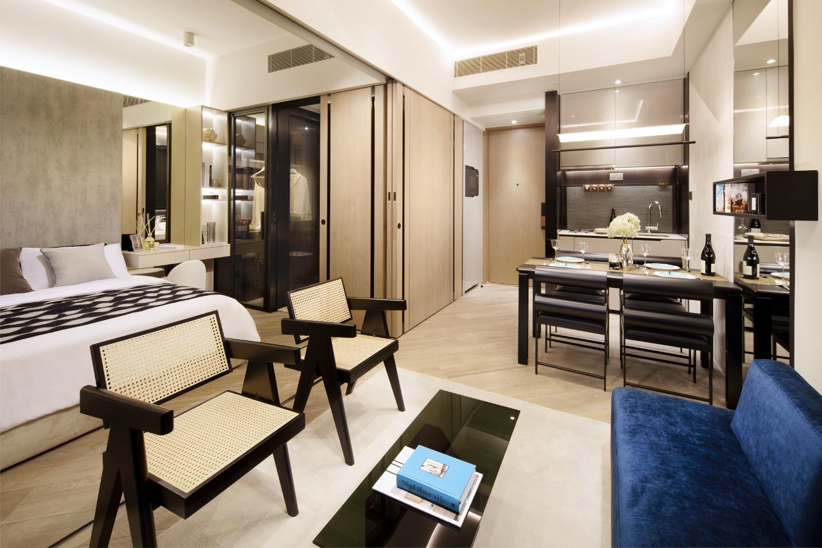 啟德新盤|THE HENLEY特設5款示範單位 一房採現代日式設計風格