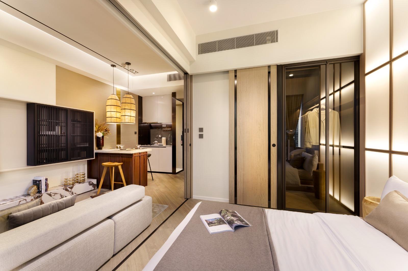 啟德新盤|THE HENLEY特設5款示範單位 一房採現代日式設計風格